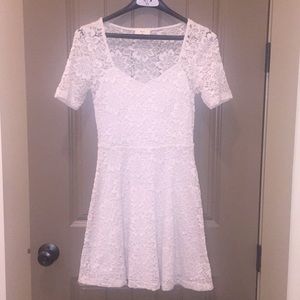 Urban Outfitters. Pins & Needles White Lace Dress.